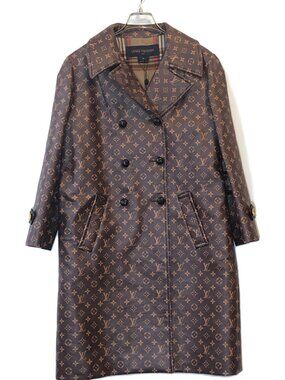Louis Vuitton Monogram Canvas Trench Coat